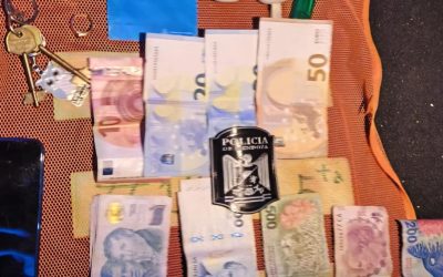 Capital y Luján: detienen a un hombre con objetos robados y a otro por intentar vender un arma por redes sociales