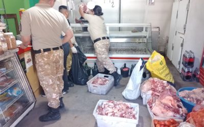 La Policía Rural decomisó más de 230 kilos de carne en mal estado en San Carlos