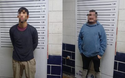 Detuvieron a dos hombres por robo de cables en el parador Burgos del Metrotranvía