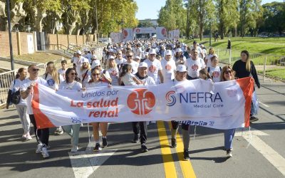 Llega la caminata «Unidos por la salud renal» al Parque General San Martín