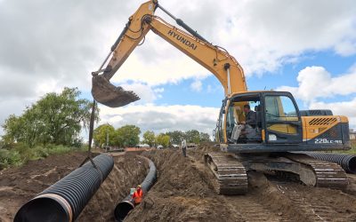 Irrigación avanza contra las pérdidas de agua con una obra clave en San Carlos