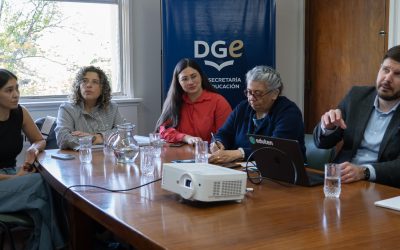 La DGE mantuvo reunión con el equipo técnico de Eduten