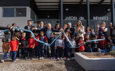 Mendoza sumó un nuevo jardín de infantes en Las Heras para más de 100 niños y niñas