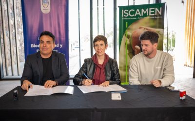 El Ecoparque Mendoza y el Iscamen firmaron un convenio para fortalecer la alimentación animal y desarrollar bioinsumos
