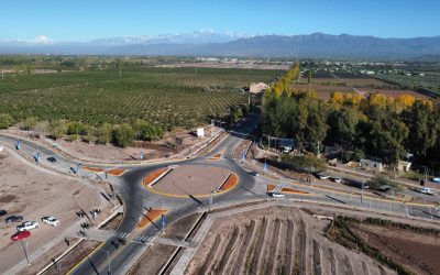 La Provincia inauguró una nueva obra vial sobre la Ruta 60 y la calle Maza para mejorar la conectividad entre Maipú y Luján