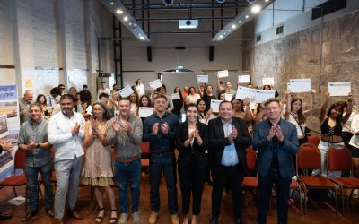 Producción entregó certificados a mendocinos y mendocinas que fueron parte de la capacitación de operador en soldadura