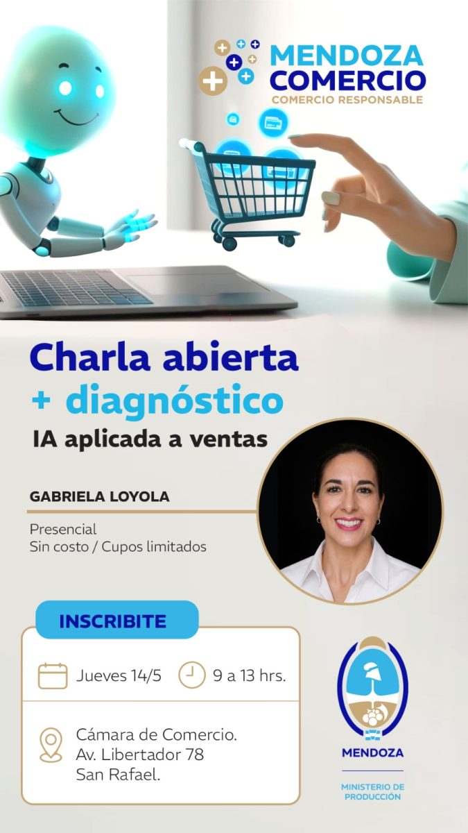 Mendoza Más Comercio invita a una charla sobre <b>inteligencia artificial</b> aplicada a ventas thumbnail