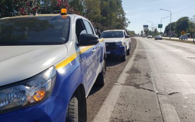La Autoridad Ambiental Minera y la Policía de Mendoza verificaron el transporte de minerales en un operativo conjunto en la Ruta 40