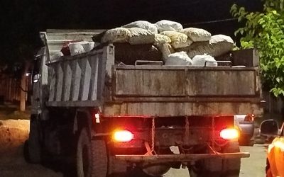 Allanamientos en Tupungato: secuestran más de 80 bolsas de nueces robadas