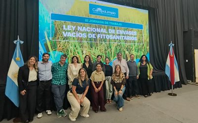 El Iscamen expuso en Paraná su modelo de gestión de envases vacíos de fitosanitarios con foco en la economía circular