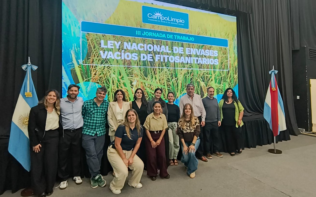 El Iscamen expuso en Paraná su modelo de gestión de envases vacíos de fitosanitarios con foco en la economía circular