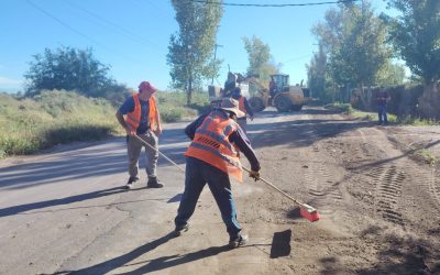 Vialidad inició las tareas previas a la repavimentación de Buenos Vecinos que hará con Guaymallén