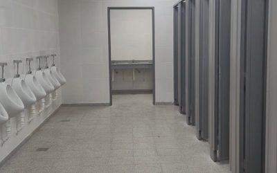 Infraestructura Escolar finalizó la renovación integral de los sanitarios de la Escuela Pablo Nogués