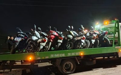 Controles en Maipú: la Policía de Mendoza retuvo 11 motos y labró actas por incumplimientos