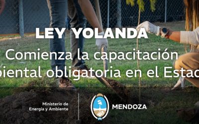 Mendoza comenzará a impartir capacitación ambiental obligatoria en el Estado en el marco de la Ley Yolanda