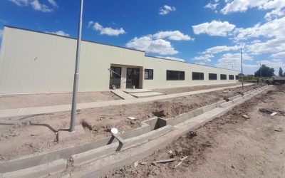 La nueva Escuela Francisco Domínguez de Junín entra en su etapa final de obra