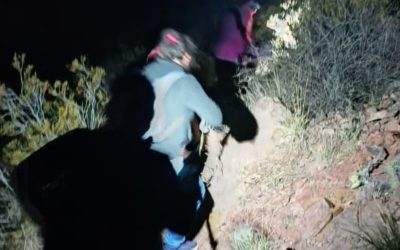 Rescate en el cerro Nahuel: la Policía asistió a cuatro mujeres que se habían extraviado durante el descenso