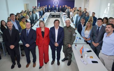 Mendoza expuso su modelo de prevención en emergencias ante autoridades de todo el país