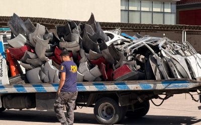 Cayó una banda por robos y entraderas: 28 allanamientos, 18 detenidos y más de 100 autopartes secuestradas