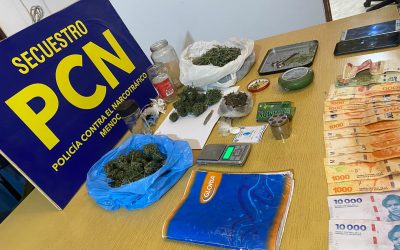 General Alvear: allanaron una vivienda por narcomenudeo y secuestraron droga, plantas y un arma