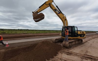 Vialidad Mendoza comienza a construir un ordenador vial entre Villa Tulumaya y Costa de Araujo