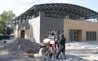 La Escuela Pascual Toso, de Maipú, tendrá un nuevo SUM para actividades escolares y recreativas