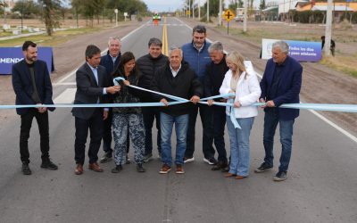 El Gobernador Cornejo inauguró la reconstrucción de la RP 171, clave para el desarrollo productivo del Sur mendocino