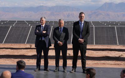 Mendoza inauguró el Parque Solar El Quemado y superó los 700 MW de energía solar instalada
