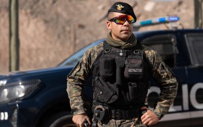 Leandro Vargas, el policía mendocino que enseña en el Catacpol y escribe sobre la historia de la fuerza