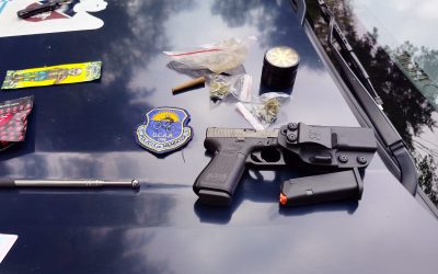 Intentó escapar en el Parque San Martín y lo atraparon con un arma y droga