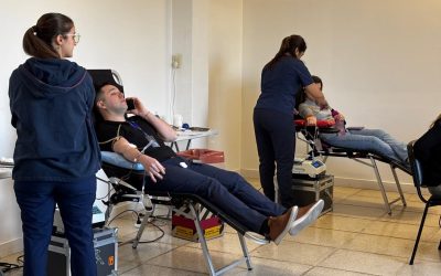 Energía y Ambiente realizó una colecta solidaria junto al Centro Regional de Hemoterapia