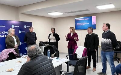 Directores de escuelas y supervisores participaron en una jornada de educación sociosanitaria