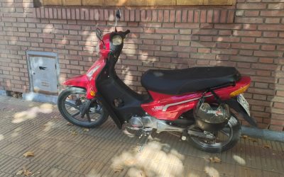 La Policía de Mendoza recuperó en minutos una moto robada en el Hospital Schestakow
