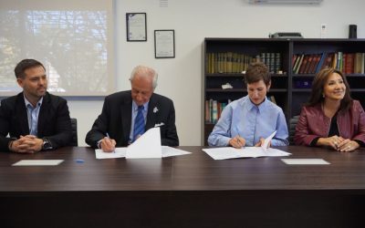Energía y Ambiente firmó un convenio con la Universidad del Aconcagua para fortalecer la formación en minería