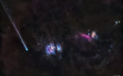 Imágenes de los cielos de Mendoza llegaron a la NASA