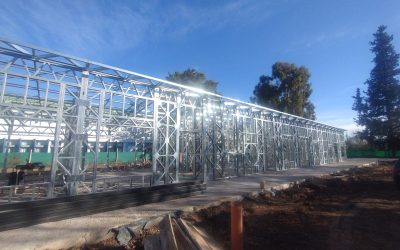 Avanzan a paso firme las obras de dos nuevos edificios escolares en Tunuyán