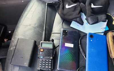 Robaban con un inhibidor de señal y fueron detenidos por la Policía en Guaymallén