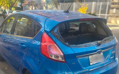 Quiso robar un auto en Ciudad, escapó corriendo y cayó tras un seguimiento con cámaras del CEO