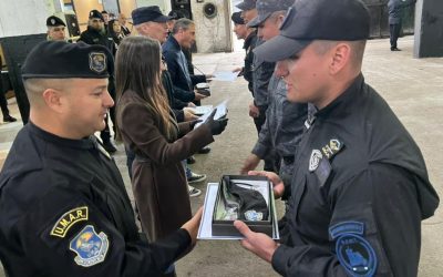 Mendoza formó a policías de ocho provincias en una de las capacitaciones motorizadas más exigentes del país