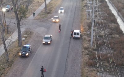 Operativo de alto impacto: la Policía desplegó drones, patrullajes y controles preventivos en San Carlos