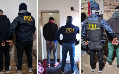 Seis allanamientos simultáneos en Las Heras: la Policía desbarató una banda que robaba motos