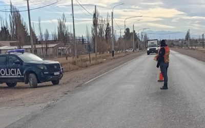 Malargüe: la Policía desplegó un operativo de alto impacto con foco en el control vehicular y de motocicletas