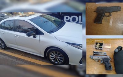 Patrullajes preventivos permitieron secuestrar un arma de fuego, una réplica y estupefacientes en el Gran Mendoza