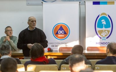 Defensa Civil reunió a organismos del COEP para fortalecer la respuesta ante emergencias en Mendoza