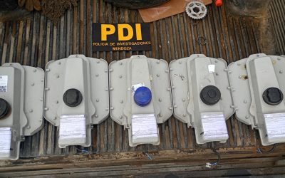 Plan Integral del Cobre: recuperaron luminarias municipales ofrecidas a la venta en redes sociales