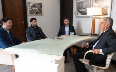 Cornejo recibió a directivos de Mercado Libre, que destacaron a Mendoza como un modelo de desarrollo e inversión
