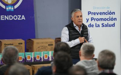 Cornejo: “La prevención y la red de clubes son claves para que la salud llegue antes a los mendocinos”