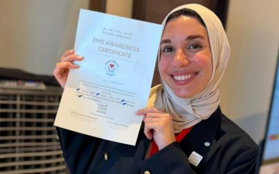 Del Hospital Central a Emiratos Árabes: Rocío Perdigués llevó la experiencia mendocina a un escenario internacional