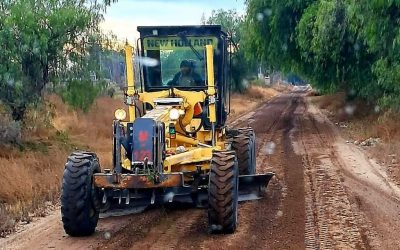 Vialidad Mendoza mejoró más de 28 kilómetros de caminos rurales y productivos de la Zona Este
