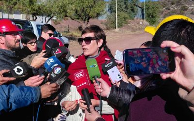 Latorre destacó los avances de la remediación en Sierra Pintada y reafirmó la coordinación entre Provincia y Nación